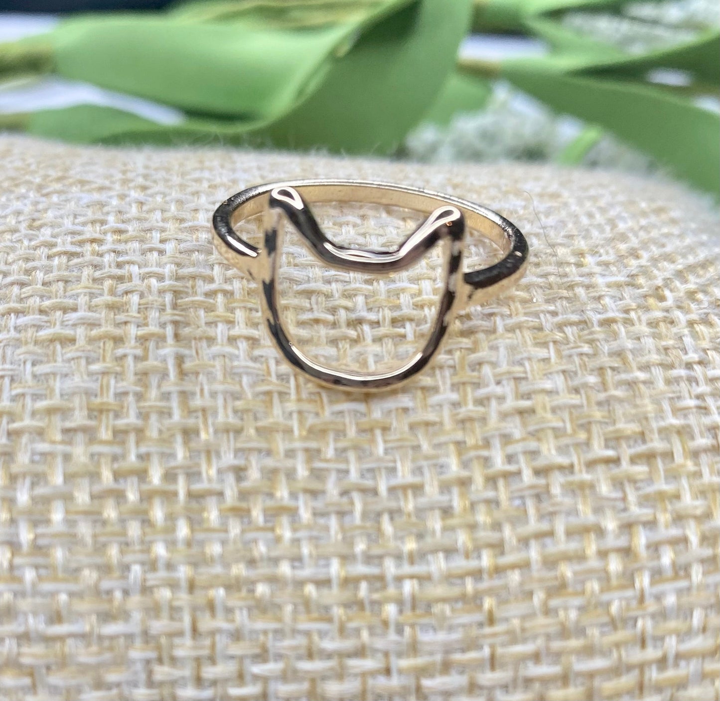 Katzenring in Silber oder Gold