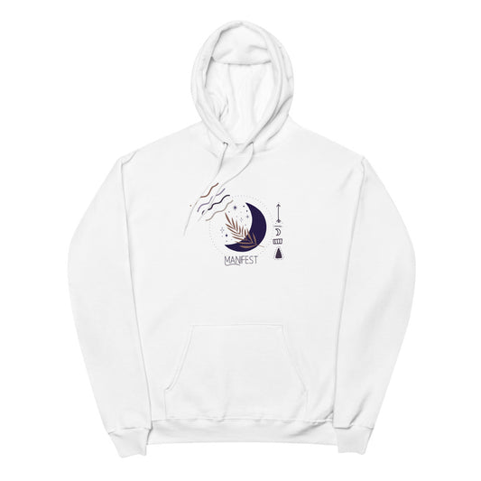 Manifest Moon Unisex Fleece Kapuzenpullover