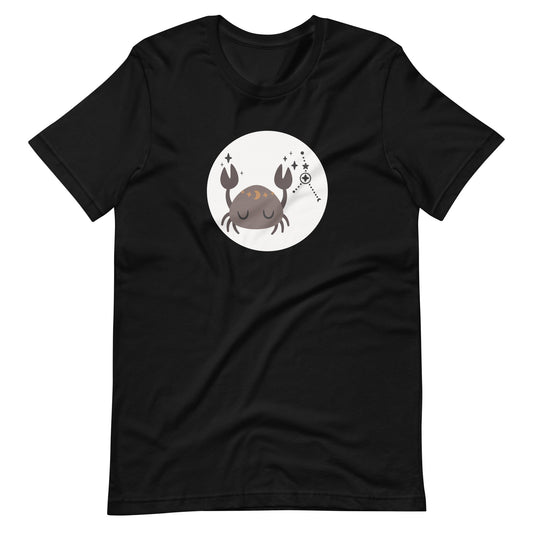 Krebs Tierkreiskrebs Krabben Unisex Tee