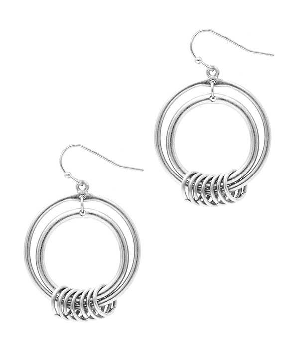 Silber Multi Hoop Ohrringe