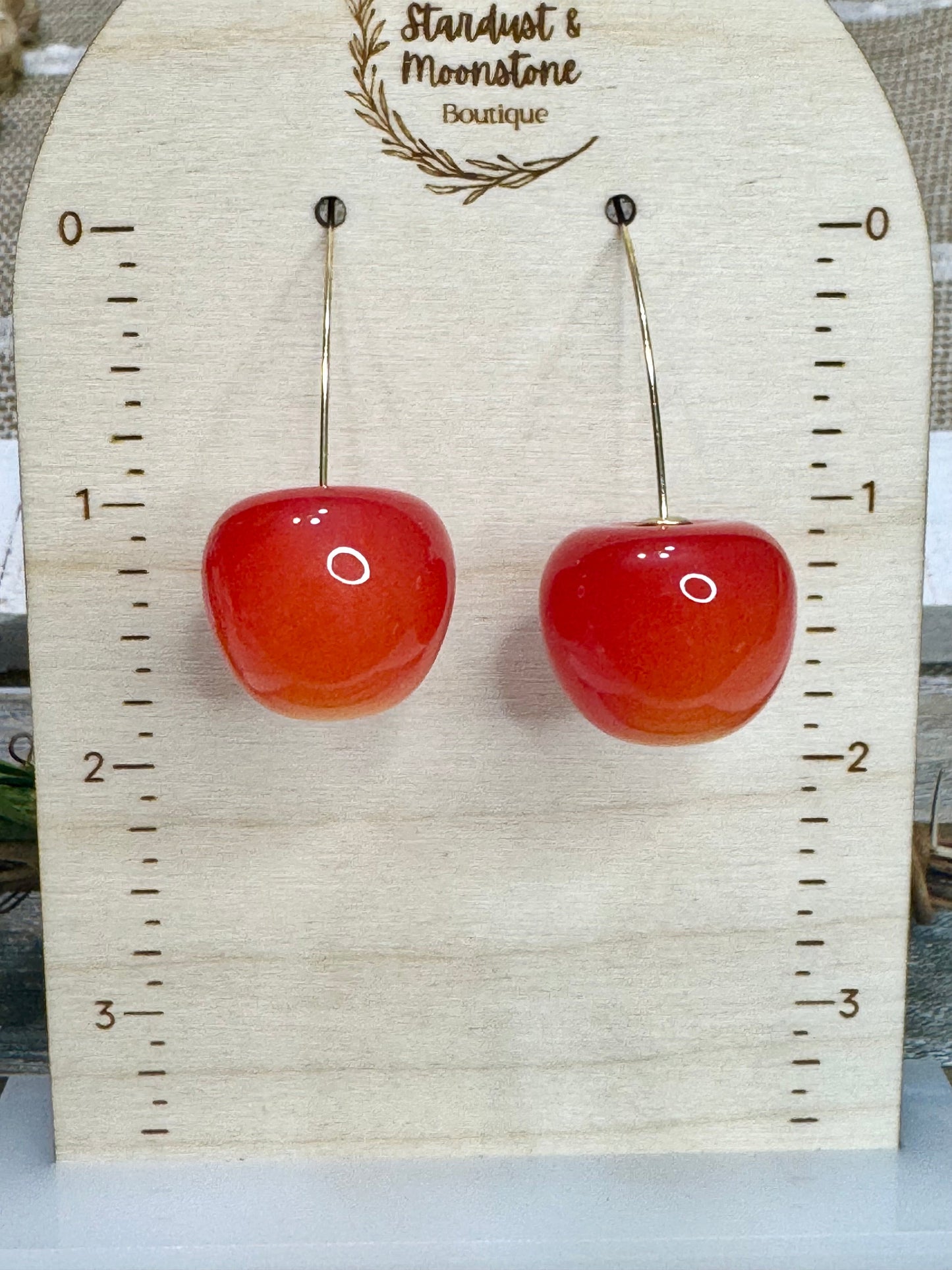 Cherry Drop Ohrringe