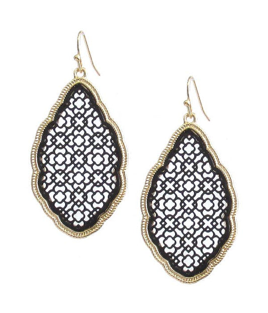 PAPIER DAS METALLFILIGREE, DAS SCHWARZ & Gold BEI DER BEFÖRDERUNG