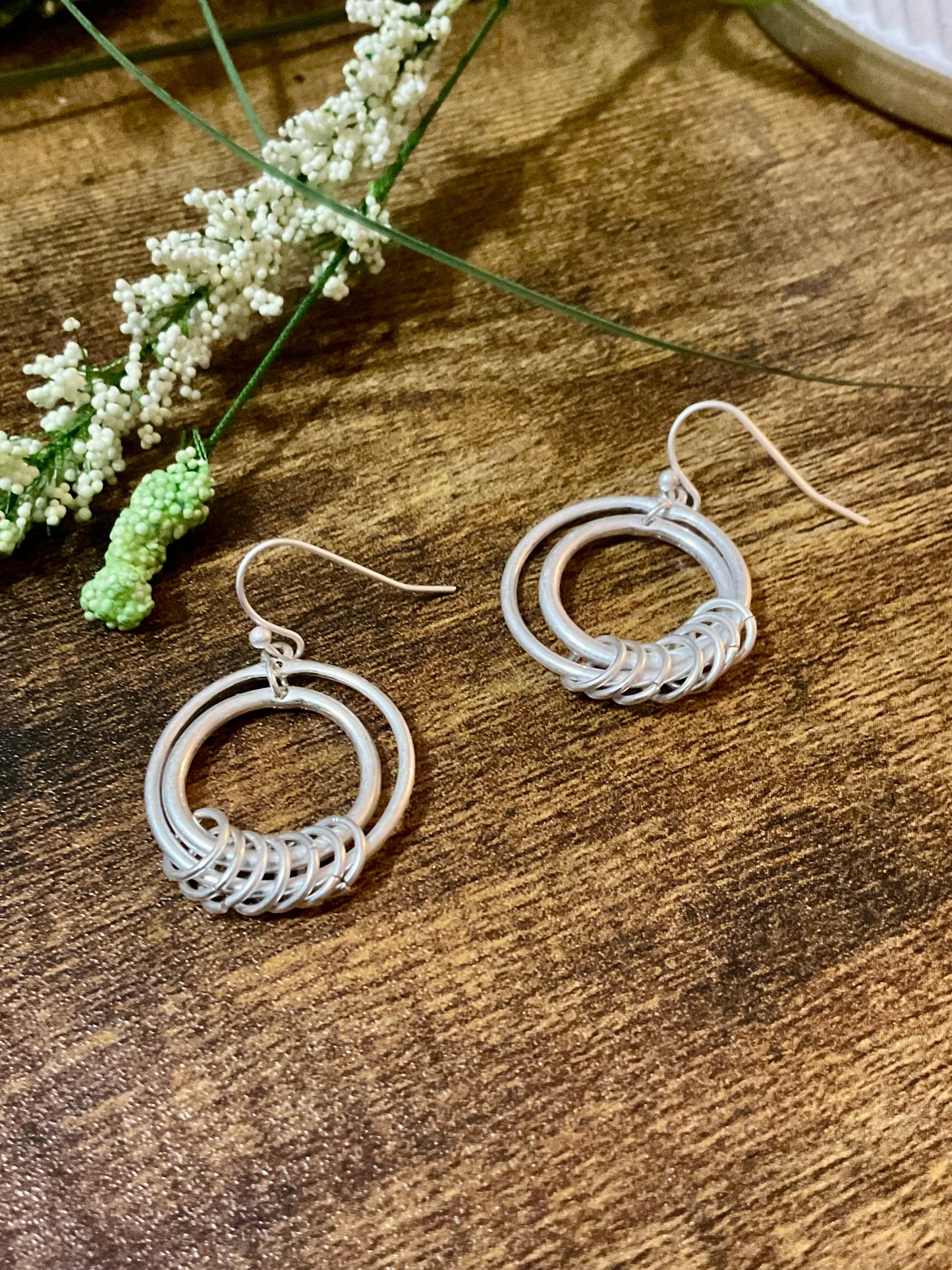 Silber Multi Hoop Ohrringe