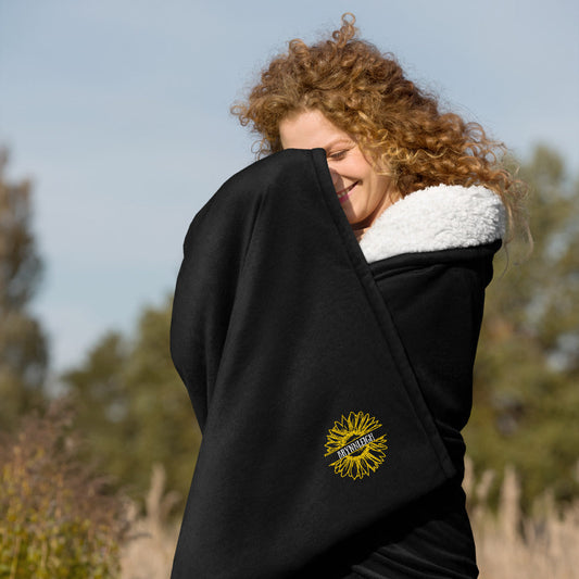 Sunflower Custom Premium Sherpa Blanket