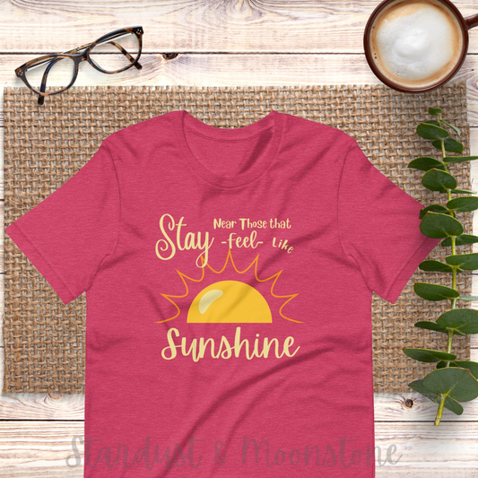 Sunshine Zitat Tee