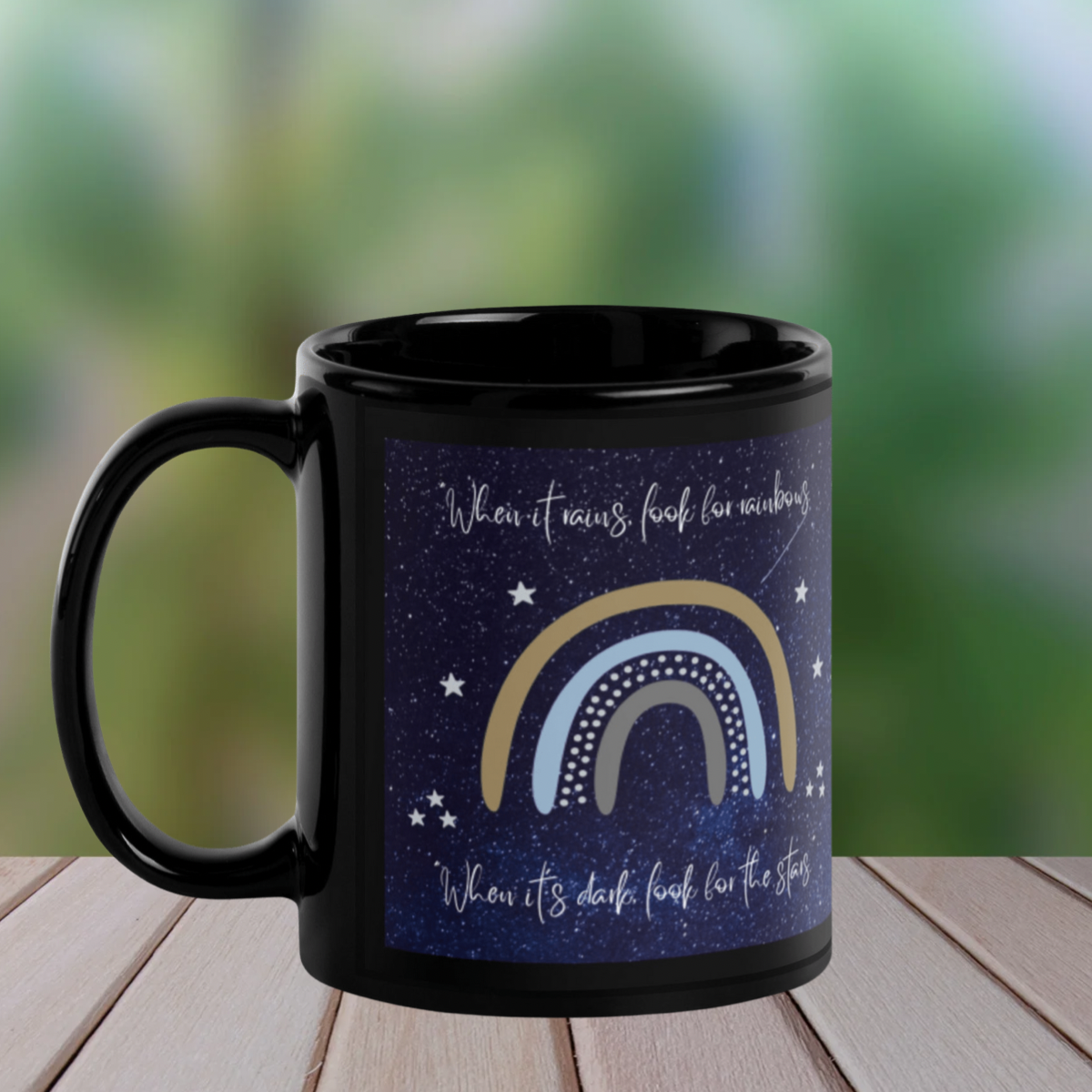 Rainbow Star Becher