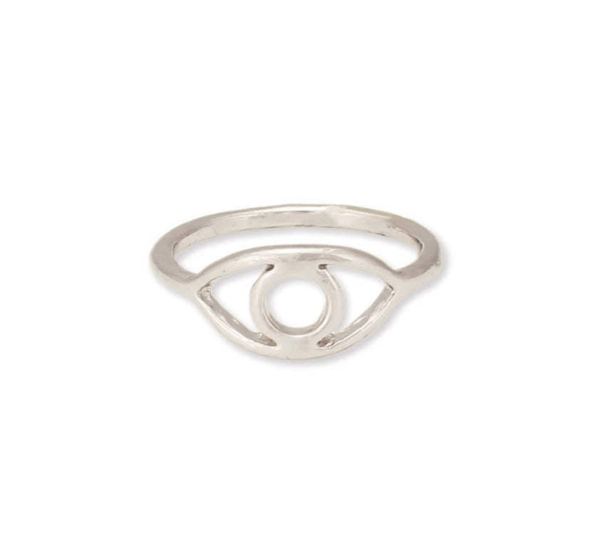 Silber Open Eye Ring
