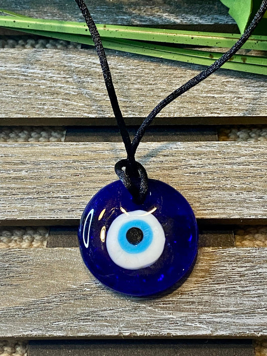 Türkische Augenhalskette aus Glas