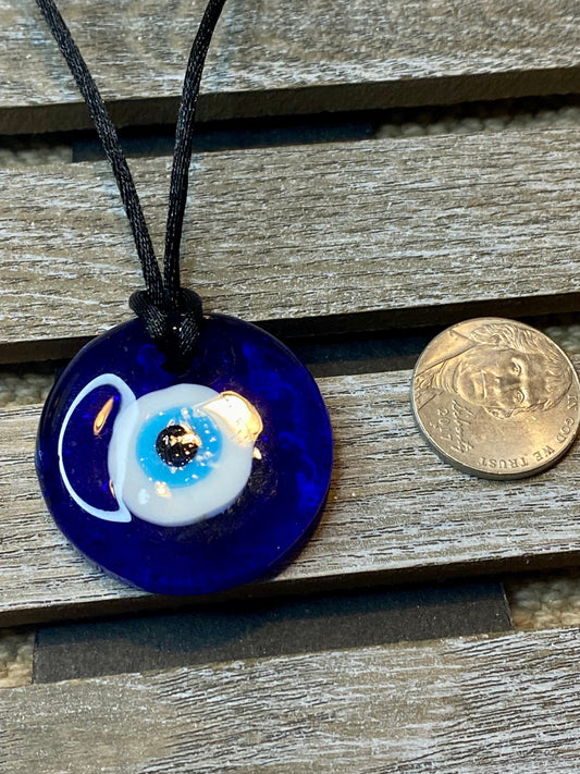 Türkische Augenhalskette aus Glas