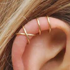 Ausgewählte Gold Ohrmanschetten