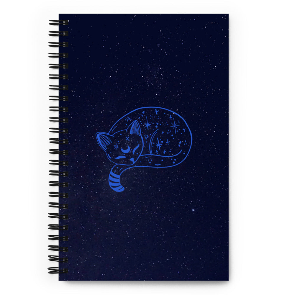 Cosmic Cat Dotted Notebook