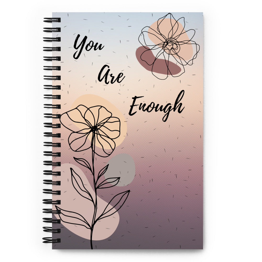 Sie sind genug gepunktet Spiral Notebook