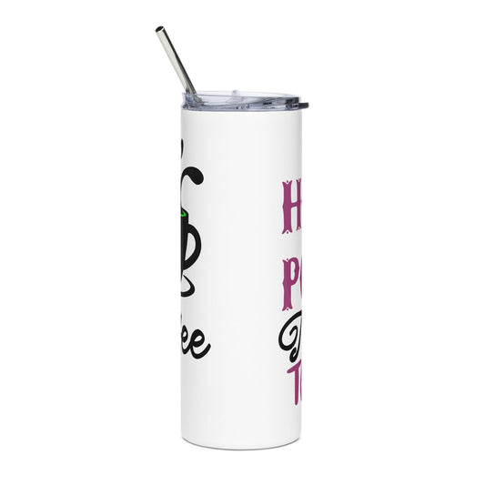 Hocus Pocus I Need Coffee to Focus Edelstahl-Tumbler