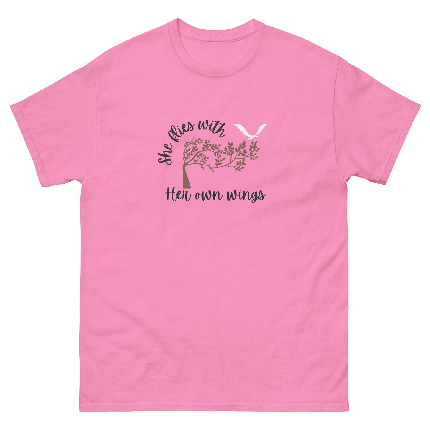 She Flies With Her Own Wings Unisex Klassischer Tee