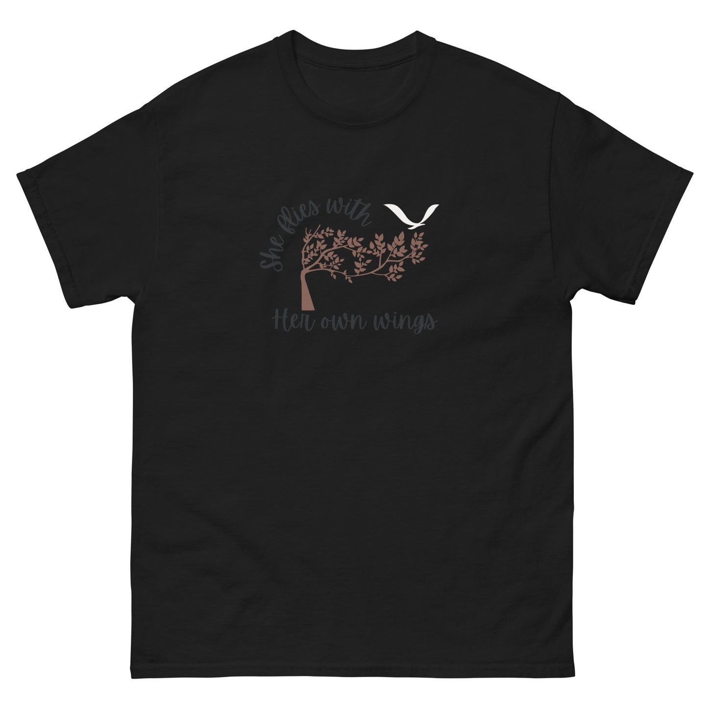 She Flies With Her Own Wings Unisex Klassischer Tee
