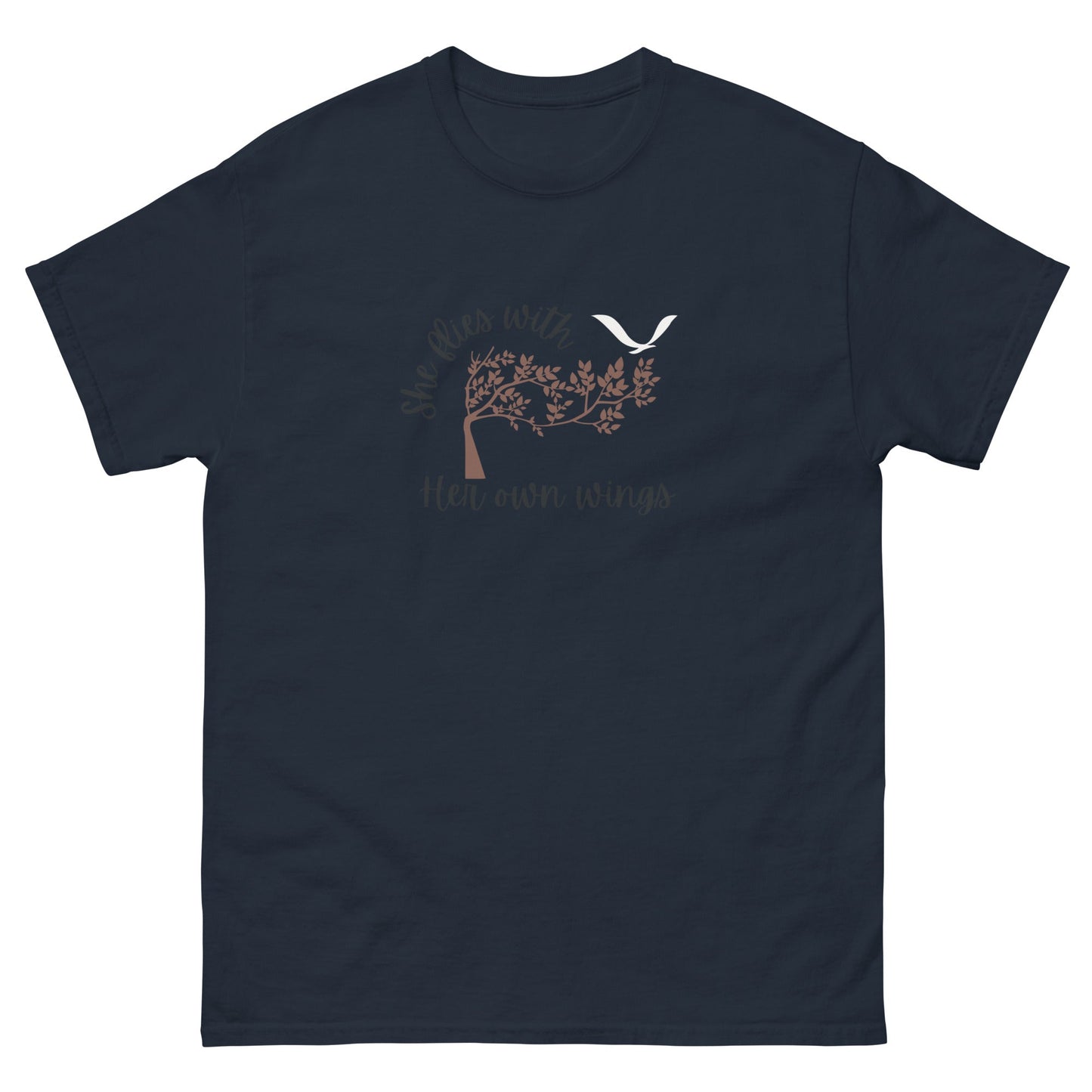 She Flies With Her Own Wings Unisex Klassischer Tee