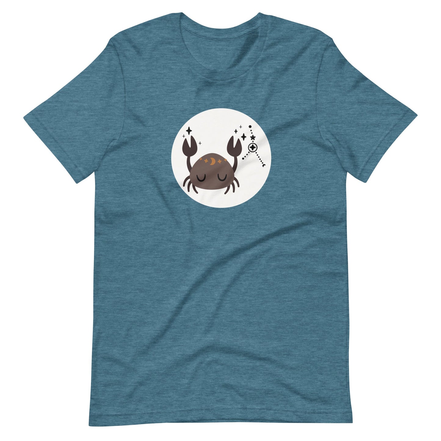 Krebs Tierkreiskrebs Krabben Unisex Tee