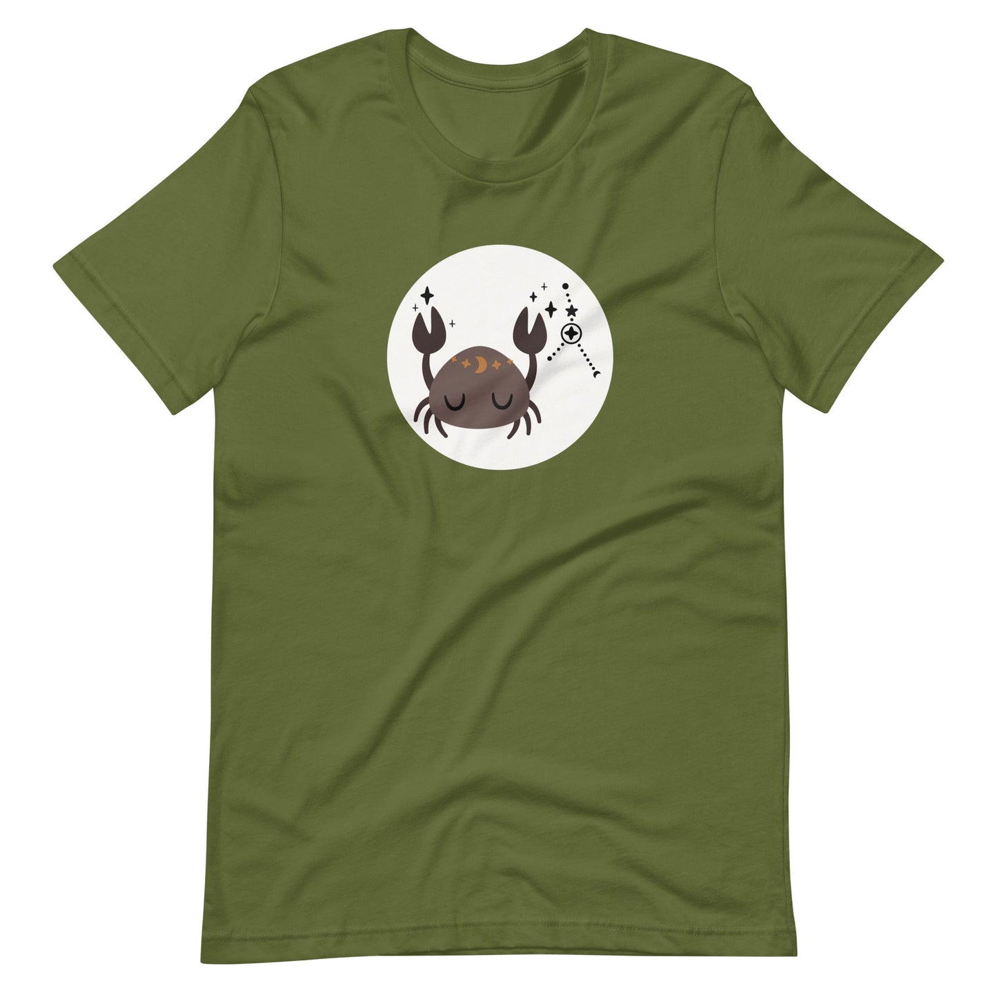 Krebs Tierkreiskrebs Krabben Unisex Tee